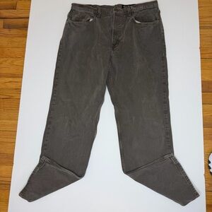 Eddie Bauer Brown Relaxed-Fit Denim Jeans